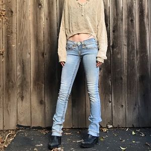 Classic Light Wash True Religion Jeans